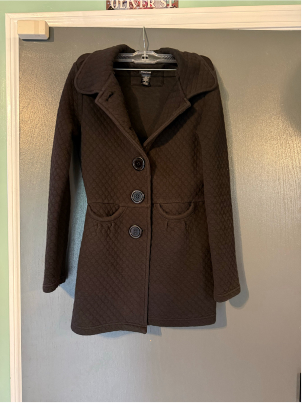 Women's Maurices Quilted Jacket Black Size M